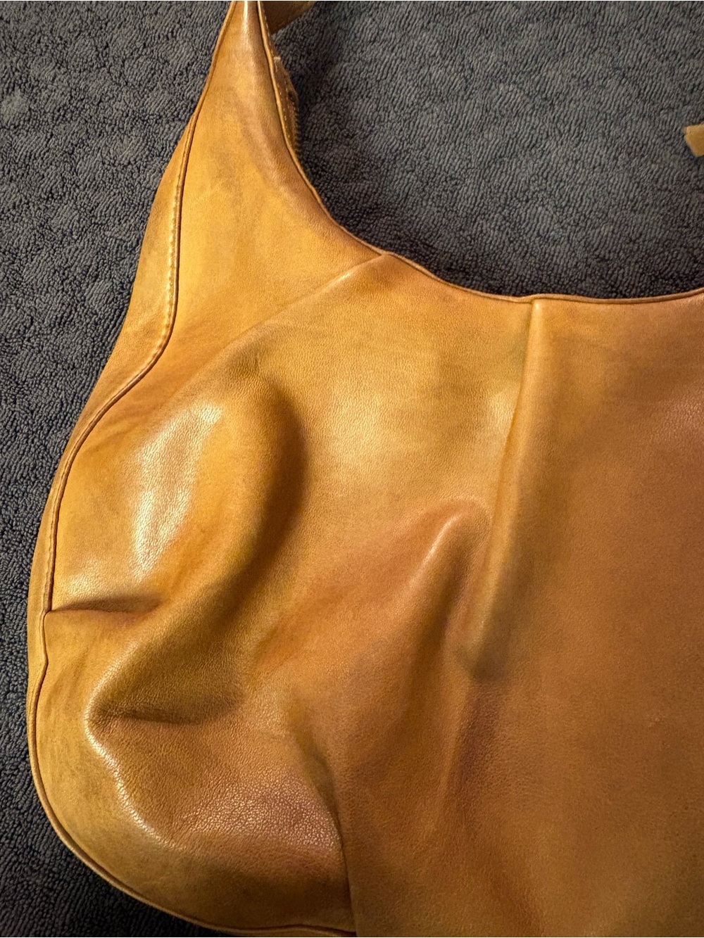 ROAN by Bed Stu Cognac/Brown Leather Shoulder Bag - Picture 8 of 14